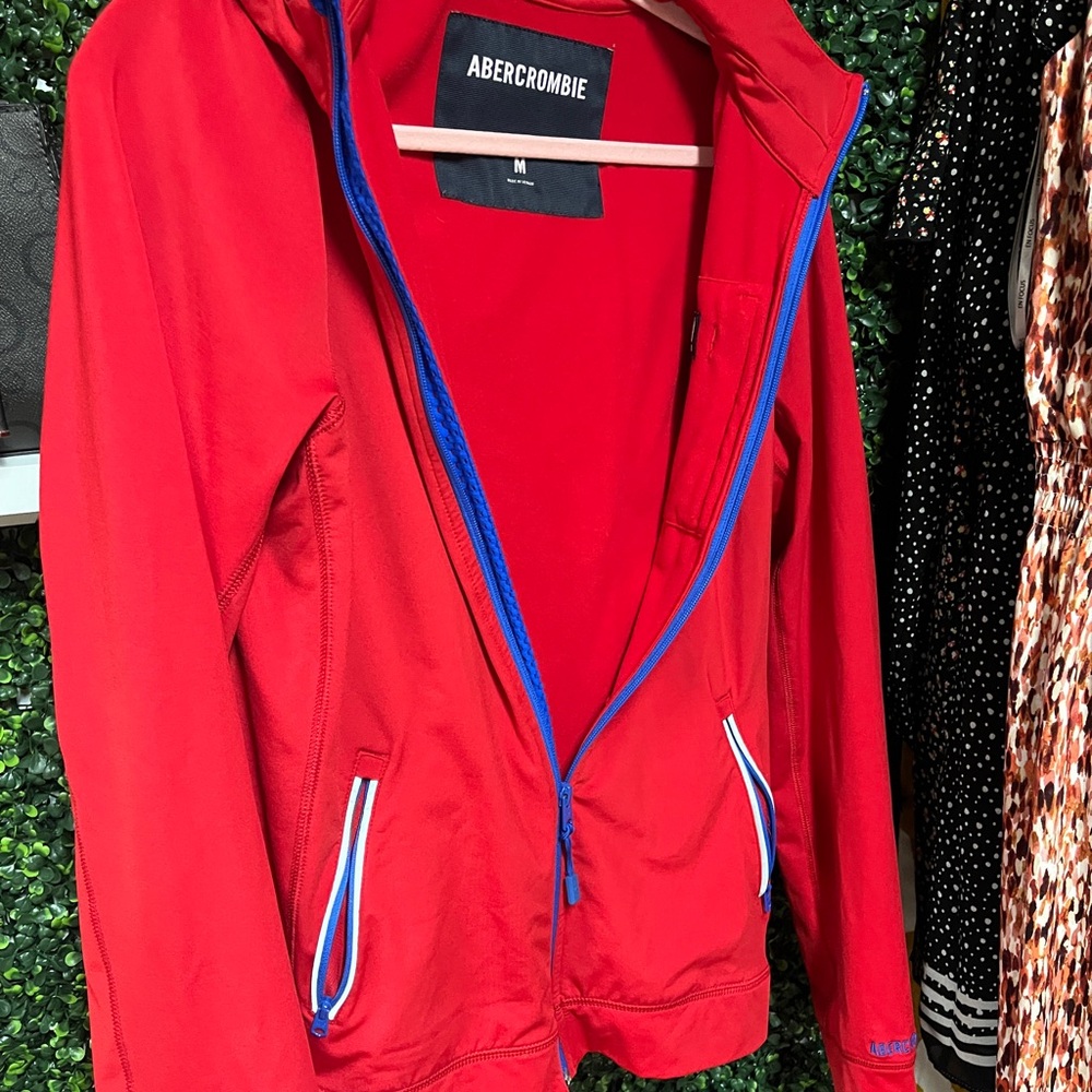 Abercrombie & Fitch Red Women's Jacket